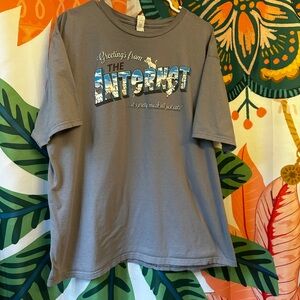 greetings from the internet tee - 2XL